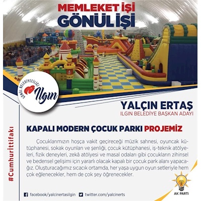 Yalçın ERTAŞ; ‘Kapalı Modern Çocuk Projesi’