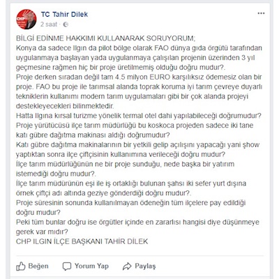 Eğer bu iddialar doğru ise …